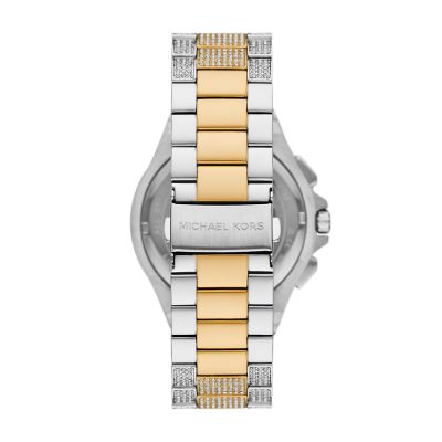 Michael Kors Lennox MK9150 Steel Two-Tone Chronograph Stainless - Watch Watch - Station