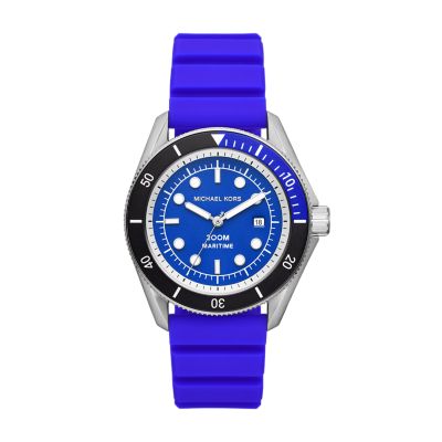 Michael kors silicone on sale watches