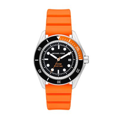 Michael kors on sale orange watch