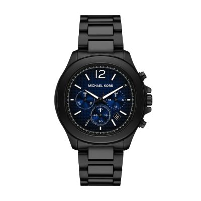 Black michael kors watch online