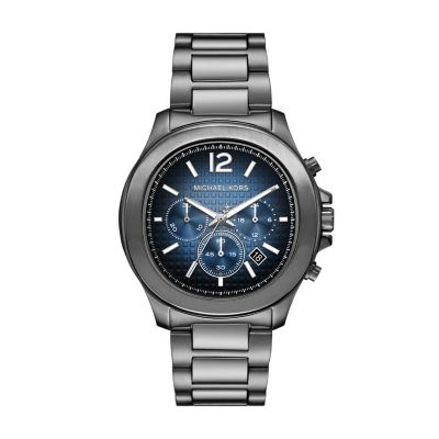 Anthrazit for Michael Kors Uhr Chronograph Sage Edelstahl