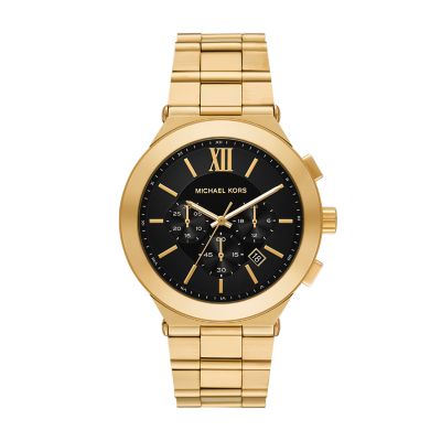 Doré for Montre Billie Michael Kors chronographe en acier inoxydable, bicolore