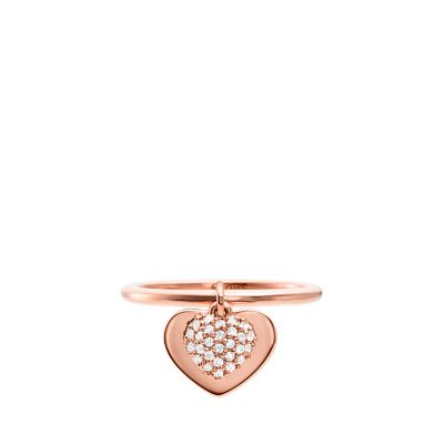 Michael kors rose gold hot sale ring