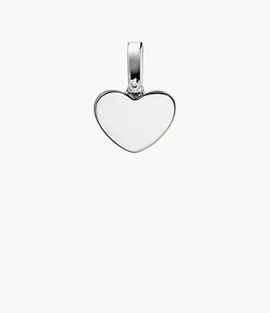 Michael Kors Sterling Silver Heart Charm