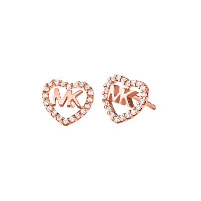 michael kors earrings rose gold