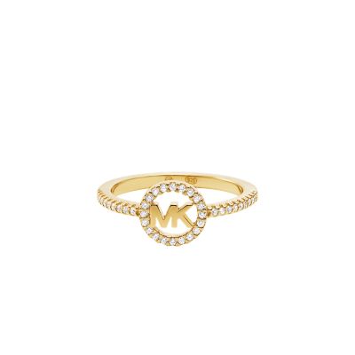 Ring michael deals kors gold