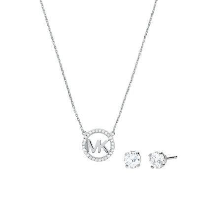 michael kors earrings and necklace