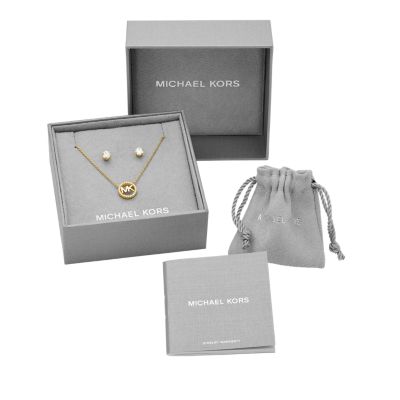 michael kors necklace gold