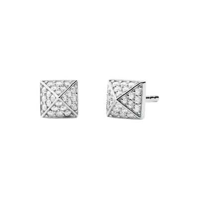 michael kors pave stud earrings