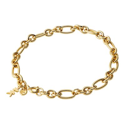 Custom Kors Open Link Charm Starter Bracelet