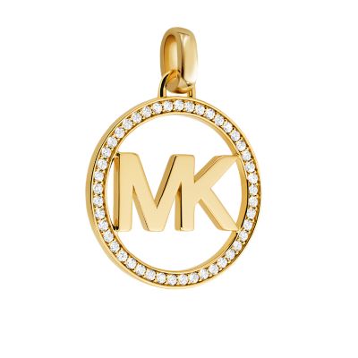 mk logo charm