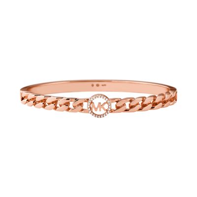 Michael kors rose shop gold chain bracelet