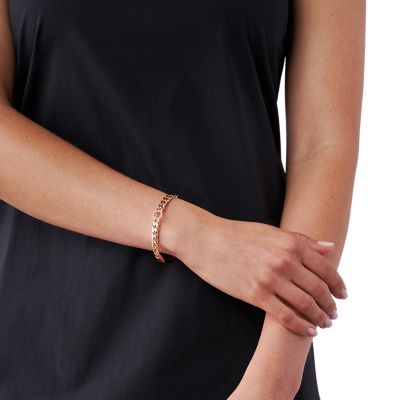 Michael kors rose gold chain clearance bracelet