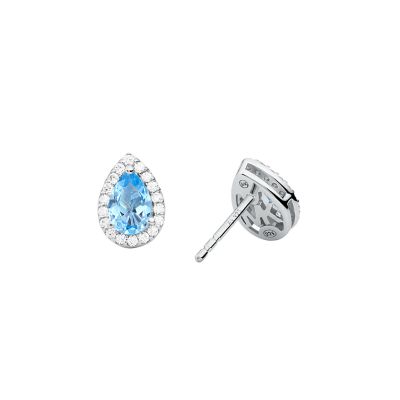 Michael Kors Sterling Silver Pear-Shaped Stud Earrings - MKC1449A8040 -  Watch Station