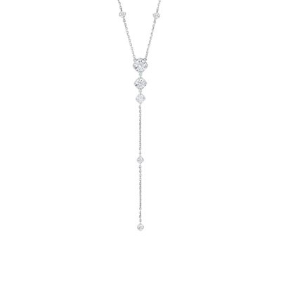 Michael Kors Sterling Silver Lariat Necklace - MKC1452AN040 - Watch Station