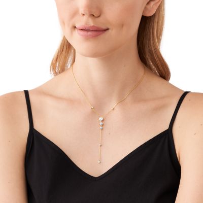 Michael kors 2025 lariat necklace