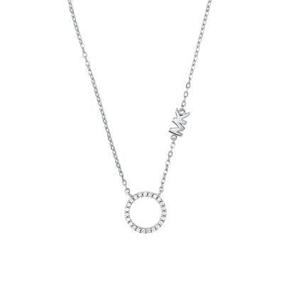 Michael kors circle pendant on sale