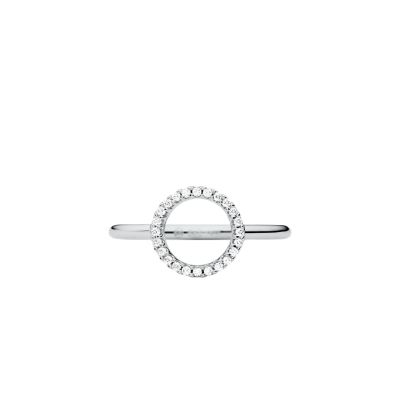 Michael kors ring on sale silver