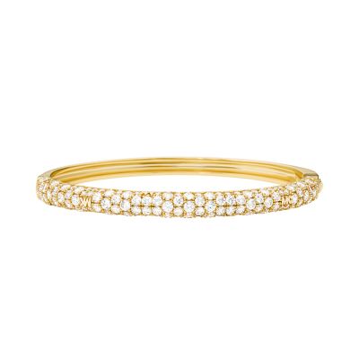 Michael kors gold on sale bracelet with diamonds