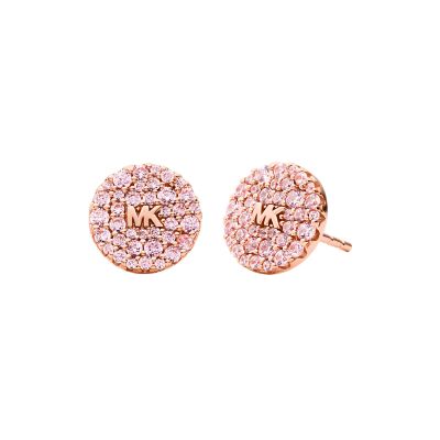 Michael kors pink earrings on sale