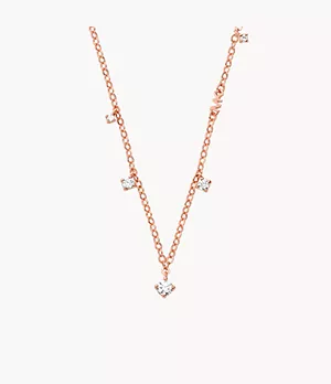 Michael Kors 14k Rose Gold-Plated Sterling Silver Necklace