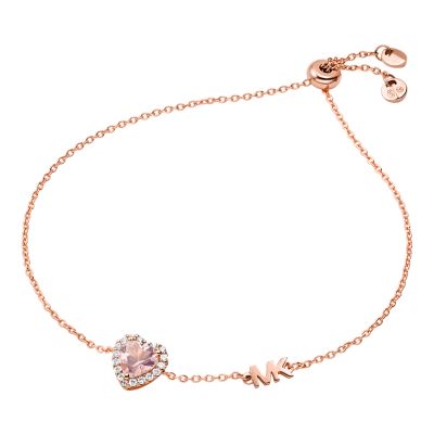 Michael kors bracelet with heart clearance charm