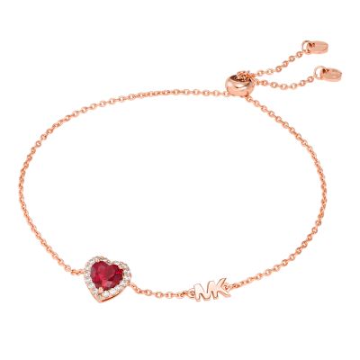 Michael kors on sale heart bracelet