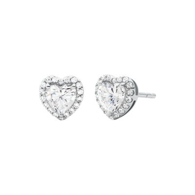 Michael kors diamond stud hot sale earrings