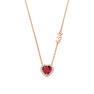 Michael kors rose necklace new arrivals