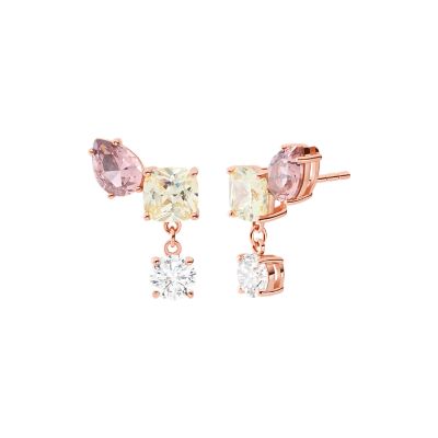 Michael Kors 14K Rose Gold-Plated Sterling Silver Cluster Drop Earrings