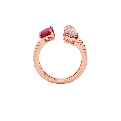 Michael kors ring on sale rose