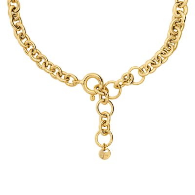 Michael Kors 14K Gold-Plated Sterling Silver Heart Lock Line Bracelet