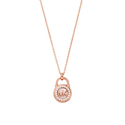 Michael Kors 14K Rose Gold Plated Sterling Silver Mother of Pearl