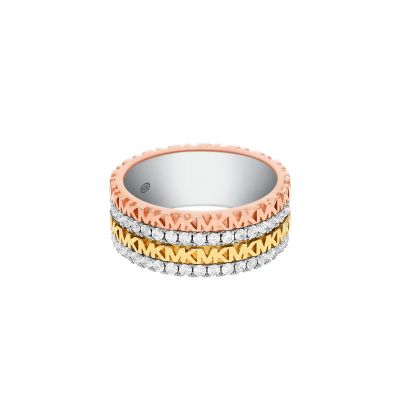 Michael kors cheap tri tone ring