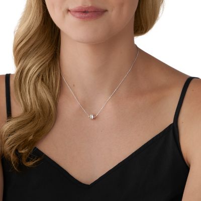 Michael kors diamond clearance necklace