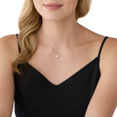 Michael kors on sale initial necklace