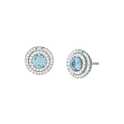 michael kors blue earrings