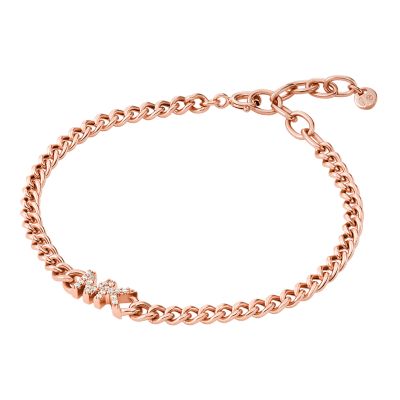 Michael kors deals jewellery rose gold