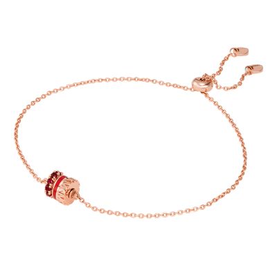 Michael kors rose gold deals charm bracelet