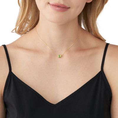 Michael kors initial necklace deals