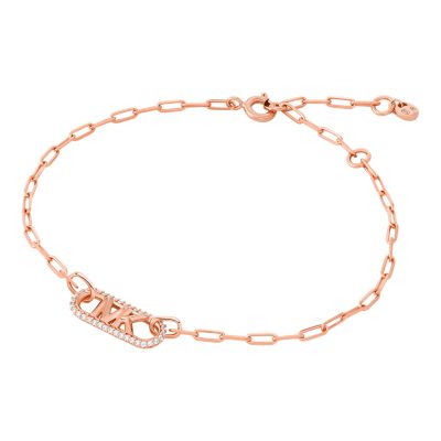 Michael kors rose gold chain bracelet new arrivals