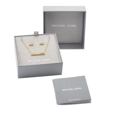 Michael kors bar necklace hotsell