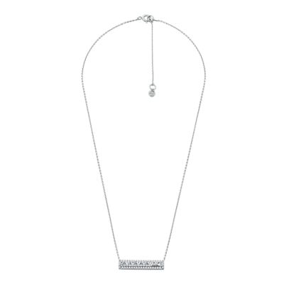 Michael kors bar clearance necklace