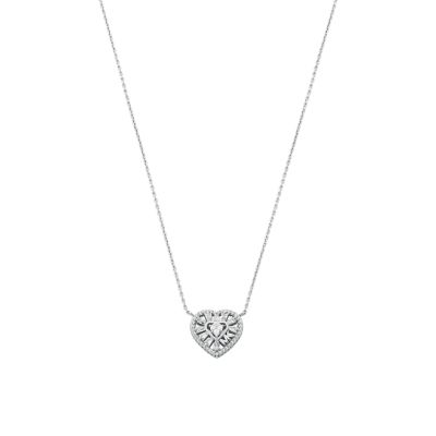 Michael kors heart clearance pendant necklace