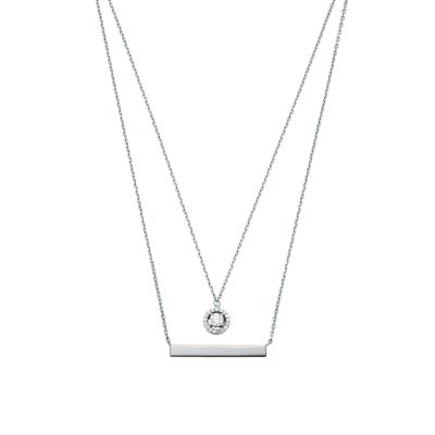 Michael kors layered necklace discount