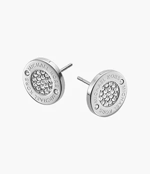 Michael Kors Silver Stainless Steel Earring
