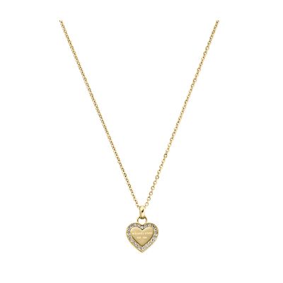 Louis Vuitton Inclusion Heart Pendant Necklace - Brass Pendant Necklace,  Necklaces - LOU673371