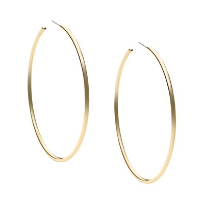 Michael kors store large hoop earrings