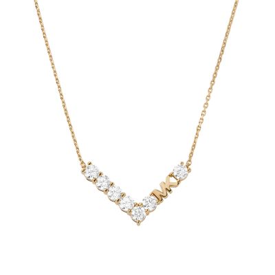 Michael kors 2025 v necklace