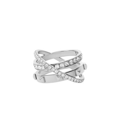 Michael kors cross clearance ring